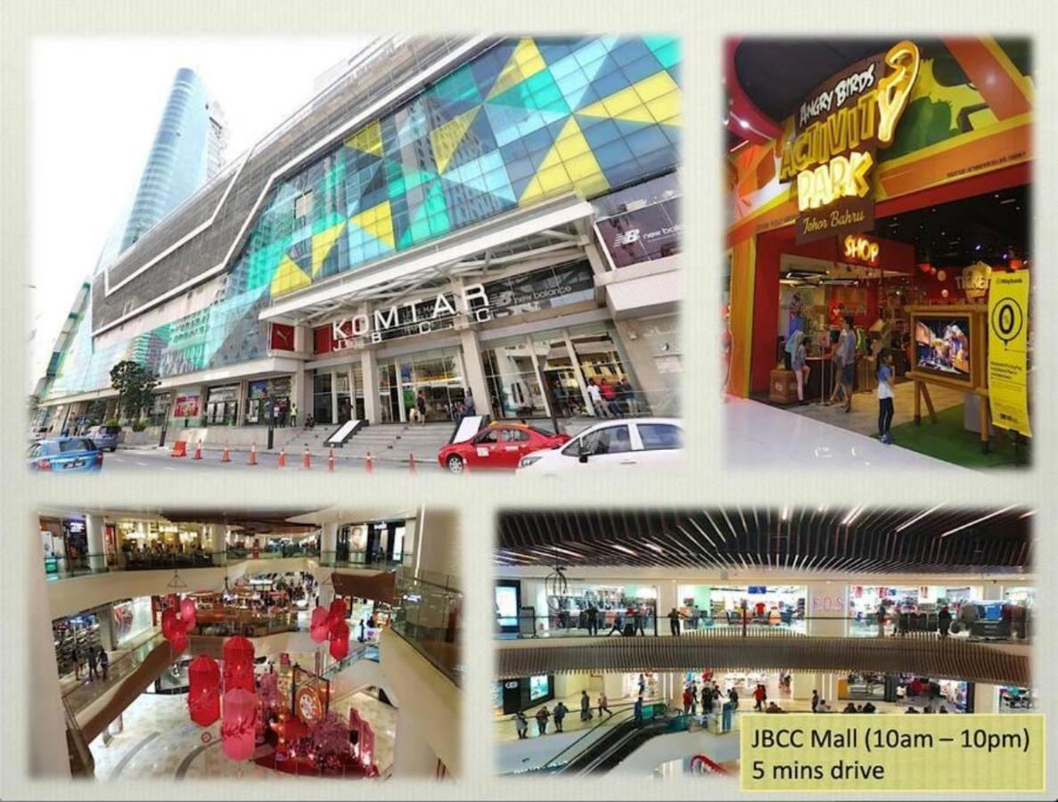 Seaview Condo Near Rf Mall, Food Court & Free Netflix Johor Bahru Exteriér fotografie